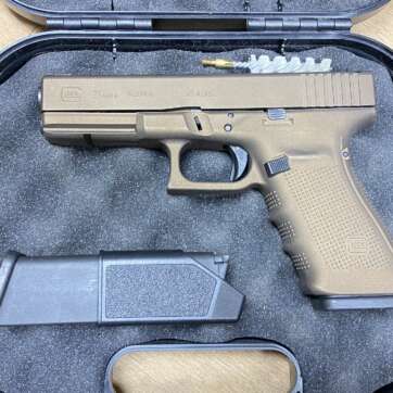 Used Glock 21 Gen 4 45 ACP Bronze Finish Night Sights - excellent condition! - Semi Auto Pistols - American Guns & Ammo