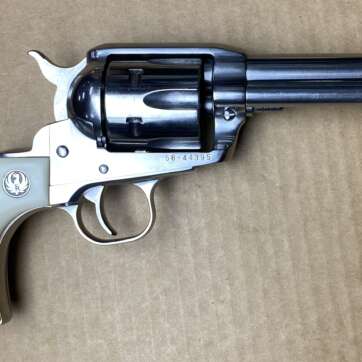 Used Ruger Vaquero 357 Mag 4 5/8" Stainless 0581 - Revolvers - American Guns & Ammo