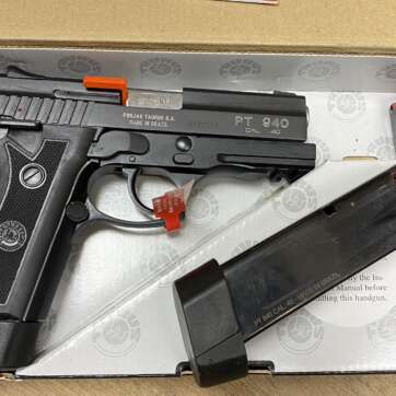 Used Taurus PT940 40 S&W Black 3.85" - factory reconditioned - Semi Auto Pistols - American Guns & Ammo