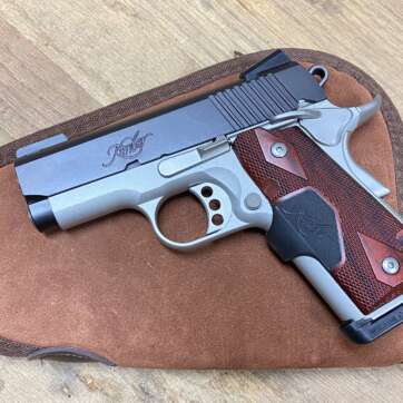 Used Kimber Ultra Crimson Carry II 45 ACP FO Sights + Red Lasergrips - excellent condition! - Semi Auto Pistols - American Guns & Ammo