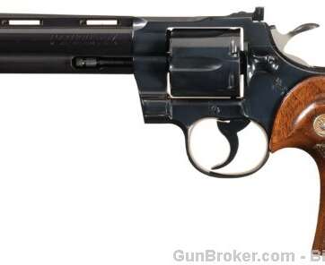 Colt Python 357 Mag 6" Blue Walnut 1963 26802 Colt Python 357 Mag 6" Blue Walnut 1963 26802 - Revolvers - American Guns & Ammo