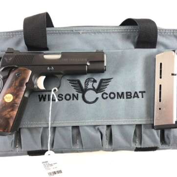 Wilson Combat CQB Commander .45 ACP wood grips - American Guns & Ammo