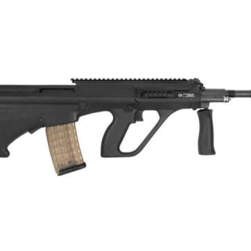 Steyr AUG A3 M1 556 Black w/ Extended Rail AUG Mag Pattern AUGM1BLKEXT - American Guns & Ammo
