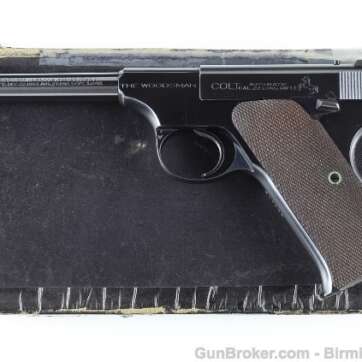 Colt Woodsman Sport Pre War Orig Box COMPLETE 99% - American Guns & Ammo