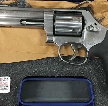 Smith & Wesson 686 Plus 357 Mag 7-Shot Stainless Steel 4" Barrel 164194 Smith & Wesson 686 Plus 357 Mag 7-Shot Stainless Steel 4" Barrel 164194 - Revolvers - American Guns & Ammo
