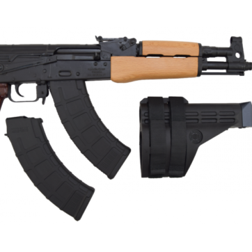 Century Arms HG1916C-N Draco Pistol 7.62X39 12.15-inch 30Rd W/Stabilizing Brace HG1916-N - American Guns & Ammo