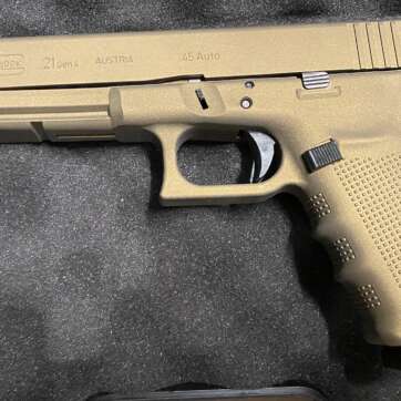 Glock 21 Gen 4 45 ACP Night Sights Bronze Finish - used excellent! - American Guns & Ammo