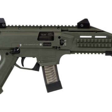 CZ USA Scorpion Evo S1 9mm OD Green Threaded Barrel 01355 - American Guns & Ammo