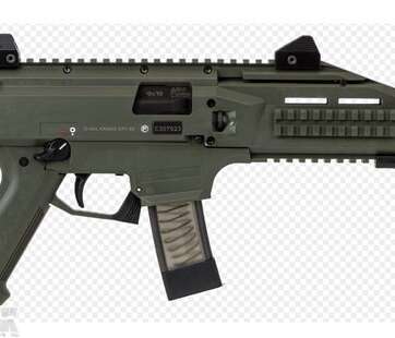 CZ SCORPION Evo Pistol 9mm OD Green 91355 - American Guns & Ammo