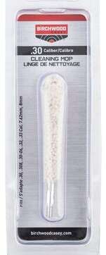 Birchwood Casey Cleaning Mop White .30 Caliber - New Arrivals - American Guns & Ammo