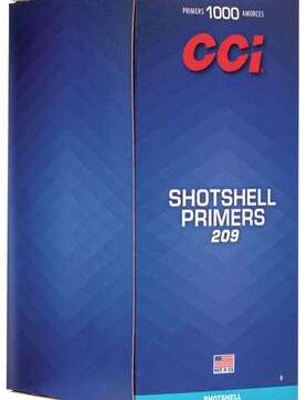 CCI Ammunition Shotshell Primers 209 For Shotgun 1000 Per Pack - New Arrivals - American Guns & Ammo