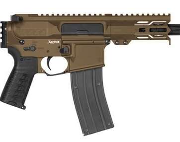 CMMG Banshee MK4 Pistol Midnight Bronze .22 LR 4.50" Barrel 25-Rounds CMMG Banshee MK4 Pistol Midnight Bronze .22 LR 4.50" Barrel 25-Rounds - New Arrivals - American Guns & Ammo