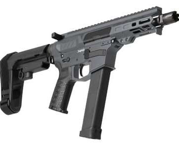 CMMG Banshee MKG Pistol Sniper Grey .45 ACP 5" Barrel 26-Rounds RipBrace - New Arrivals - American Guns & Ammo