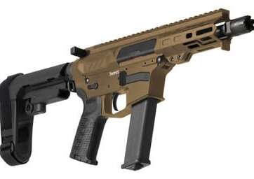 CMMG Banshee MKGS Pistol Midnight Bronze .40 SW 5" Barrel 22-Rounds RipBrace - New Arrivals - American Guns & Ammo
