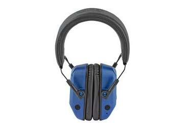 Champion Targets Vanquish Pro Electronic Hearing Muff Blue Over the Head For Adults - New Arrivals - American Guns & Ammo