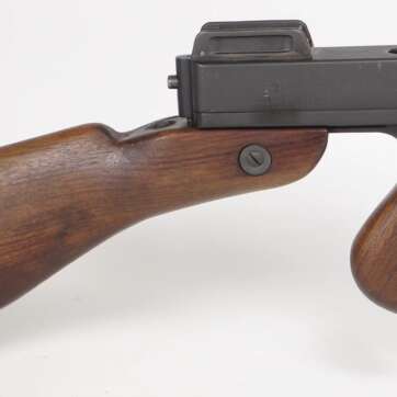 Savage Thompson 1928A1 .45 ACP Wartime SMG. - Uncategorized - American Guns & Ammo