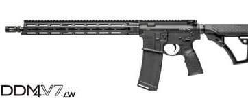 Daniel Defense DDM4V7 Lightweight Black .223 / 5.56 NATO 16-inch 30rd - New Arrivals - American Guns & Ammo