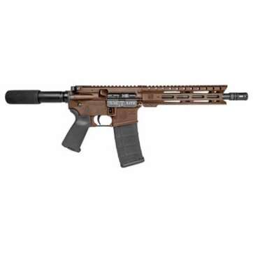 Diamondback DB15 Pistol Midnight Bronze 5.56 NATO 10" Barrel 30-Rounds - New Arrivals - American Guns & Ammo