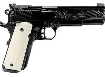 EAA Corp Girsan MC1911 Match Lux Engraved .45 ACP 5" Barrel 8-Rounds EAA Corp Girsan MC1911 Match Lux Engraved .45 ACP 5" Barrel 8-Rounds - New Arrivals - American Guns & Ammo