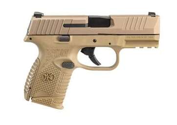 FN 509 Compact Flat Dark Earth 9mm 3.7" Barrel 15-Rounds - New Arrivals - American Guns & Ammo