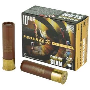 Federal Grand Slam Premium #5 Turkey Shot 10 GA 10-Rounds 3.5" Federal Grand Slam Premium #5 Turkey Shot 10 GA 10-Rounds 3.5" - New Arrivals - American Guns & Ammo