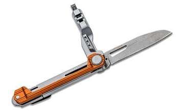 Gerber Armbar Slim Drive Multi-Function Folding Knife 2.5" Plain Blade Orange Handle - New Arrivals - American Guns & Ammo