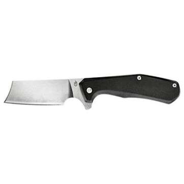 Gerber Asada Onyx Plain 3.2" Stonewashed Blade - New Arrivals - American Guns & Ammo