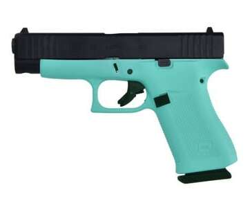 Glock 48 Robin's Egg Blue 9mm 4.01" Barrel 10-Rounds 2 Mags - New Arrivals - American Guns & Ammo