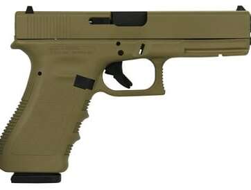 Glock 17 Gen 3 Flat Dark Earth 9mm 4.5" Barrel 17-Rounds - New Arrivals - American Guns & Ammo