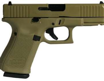 Glock 19 Gen 5 Flat Dark Earth 9mm 4.02" Barrel 15-Rounds - New Arrivals - American Guns & Ammo