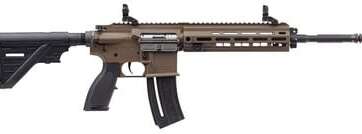 Heckler and Koch HK 416 Flat Dark Earth .22 LR 16.1" Barrel 20-Rounds - New Arrivals - American Guns & Ammo