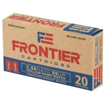Hornady Rifle Brass 5.56 Ammo 55 Gr. 20-Rounds Hollow Point Match Hornady Rifle Brass 5.56 Ammo 55 Gr. 20-Rounds Hollow Point Match - New Arrivals - American Guns & Ammo