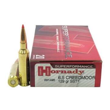 Hornady Superformance 129 Grain SST Brass 6.5 Creedmoor 20Rds Hornady Superformance 129 Grain SST Brass 6.5 Creedmoor 20Rds - New Arrivals - American Guns & Ammo