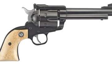 Ruger Blackhawk Convertible Black .357 Mag / 9mm 5.5" Barrel 6-Rounds - New Arrivals - American Guns & Ammo