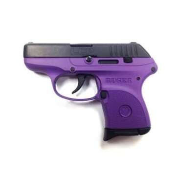 Ruger LCP Black / Purple .380 ACP 2.75" Barrel 6-Rounds - New Arrivals - American Guns & Ammo