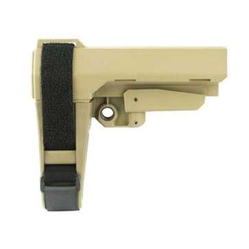 SB Tactical SBA3 FDE Brace 5-Position No Tube - New Arrivals - American Guns & Ammo