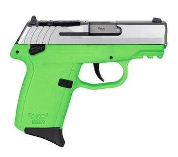 SCCY CPX-1 Lime Green 9mm 3.1" Barrel 10 Rounds MS Optics Ready - New Arrivals - American Guns & Ammo
