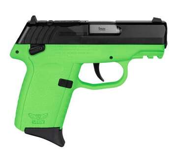 SCCY CPX-1 Gen 3 Lime Green 9mm 3.1" Barrel 10-Rounds RDR - New Arrivals - American Guns & Ammo