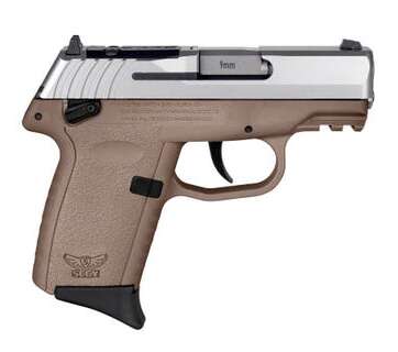 SCCY CPX-1 Gen 3 Flat Dark Earth/Stainless 9mm 3.1" Barrel 10-Rounds RDR - New Arrivals - American Guns & Ammo