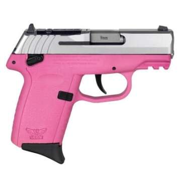 SCCY CPX-1 Gen 3 Pink/Stainless 9mm 3.1" Barrel 10-Rounds RDR - New Arrivals - American Guns & Ammo