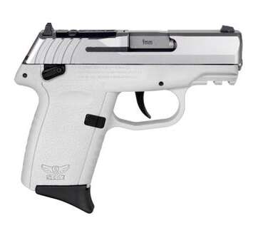 SCCY CPX-1 Gen 3 White/Stainless 9mm 3.1" Barrel 10-Rounds RDR - New Arrivals - American Guns & Ammo