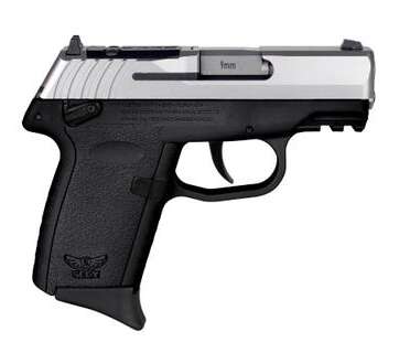 SCCY CPX-1 Gen 3 Black/Stainless 9mm 3.1" Barrel 10-Rounds RDR - New Arrivals - American Guns & Ammo