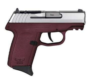 SCCY CPX-2 Crimson/Stainless 9mm 3.1" Barrel 10 Rounds Optics Ready SCCY CPX-2 Crimson/Stainless 9mm 3.1" Barrel 10 Rounds Optics Ready - New Arrivals - American Guns & Ammo