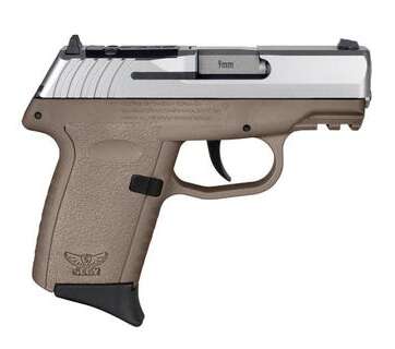 SCCY CPX-2 FDE/Stainless 9mm 3.1" Barrel 10 Rounds Optics Ready - New Arrivals - American Guns & Ammo