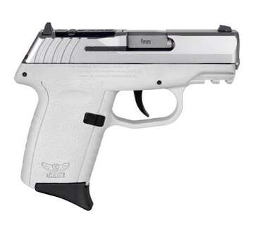 SCCY CPX-2 White/Stainless 9mm 3.1" Barrel 10 Rounds Optics Ready SCCY CPX-2 White/Stainless 9mm 3.1" Barrel 10 Rounds Optics Ready - New Arrivals - American Guns & Ammo