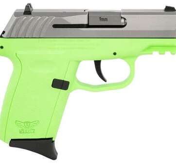 SCCY CPX-2 Gen3 Stainless / Lime Green 9mm 3.1" Barrel 10-Rounds SCCY CPX-2 Gen3 Stainless / Lime Green 9mm 3.1" Barrel 10-Rounds - New Arrivals - American Guns & Ammo
