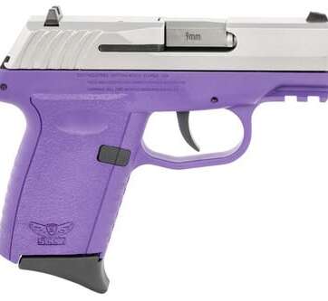 SCCY CPX-2 Gen3 Purple / Stainless Steel 9mm 3.1" Barrel 10-Rounds - New Arrivals - American Guns & Ammo