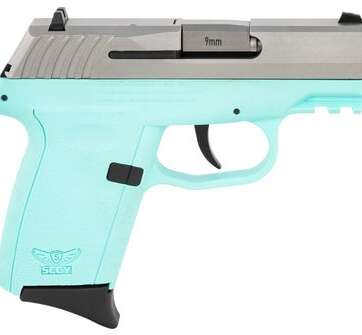 SCCY CPX-2 Gen3 Sky Blue / Stainless 9mm 3.1" Barrel 10-Rounds - New Arrivals - American Guns & Ammo