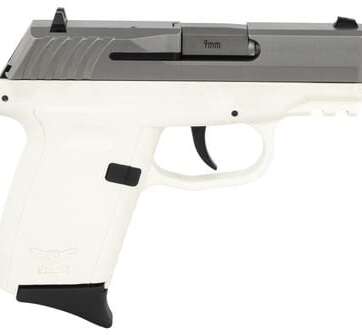 SCCY CPX-2 Gen3 Stainless / White 9mm 3.1" Barrel 10-Rounds - New Arrivals - American Guns & Ammo