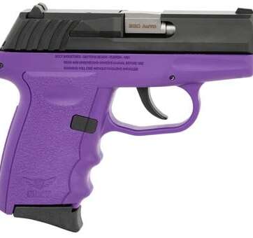 SCCY CPX-3 Purple .380 ACP 3.1" Barrel 10-Rounds - New Arrivals - American Guns & Ammo